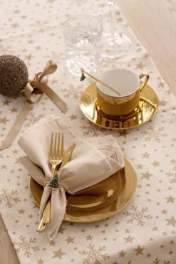 Kremmerhuset Løper Stjernestøv 40x140cm| Duker, Spisebrikker, Brikker Og Løpere|Juletekstil