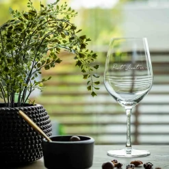 Kremmerhuset Lykketegning - Pust Livet er nå, Rødvinsglass 62 cl| Glass