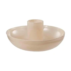 Kremmerhuset Lysestake Stine 4,5 cm, beige| Lysestaker