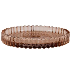 Kremmerhuset Lysholder rille 9cm brun| Lysfat|Lysestaker