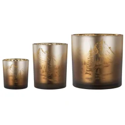 Kremmerhuset Lyslykt vinterfjell 12,5cm| Lykter|Julelys Og Lysestaker