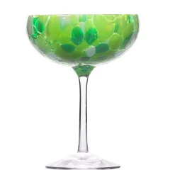 Kremmerhuset Magnor - Swirl Champagneglass, grønn| Glass