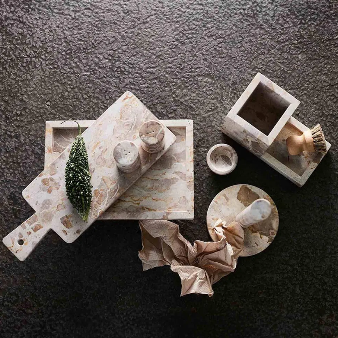 Kremmerhuset Muubs - Vita Salt & pepper sett beige| Kjøkkenredskaper