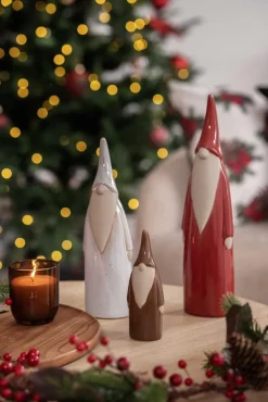 Kremmerhuset Nisse minimalistisk beige| Julepynt