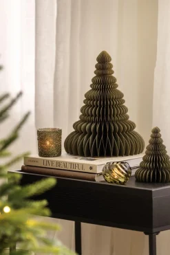 Kremmerhuset Papirtre 15cm grønn| Julepynt
