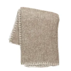 Kremmerhuset Pledd Lyngen 130x170 cm beige| Pledd