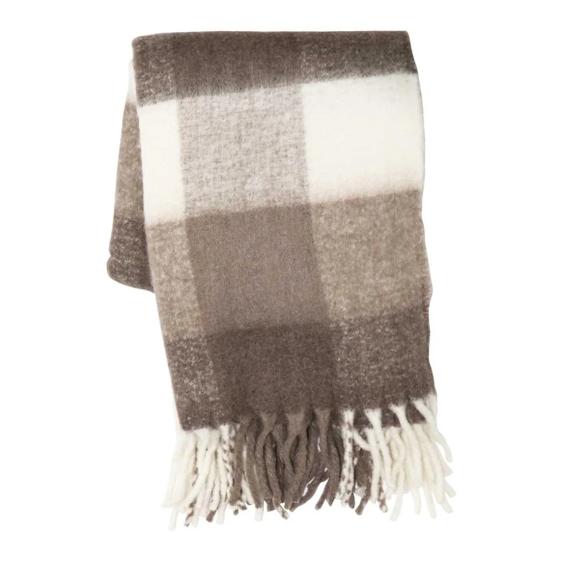 Kremmerhuset Pledd Ruter 130x170cm| Pledd