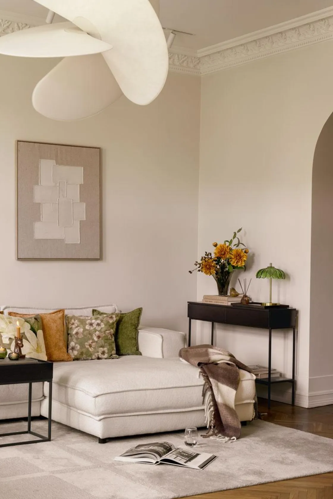 Kremmerhuset Pledd Ruter 130x170cm| Pledd