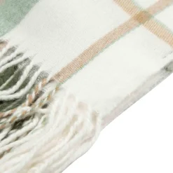 Kremmerhuset Pledd Tartan 130x170 cm grønn| Pledd