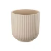 Kremmerhuset Potte Riley matt 14 cm, beige| Blomsterpotter Og Pidestaller