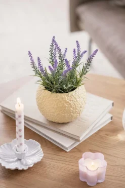 Kremmerhuset Potte Småblomst 11 cm gul| Blomsterpotter Og Pidestaller