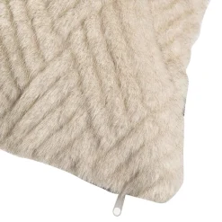 Kremmerhuset Putetrekk Faux fur grafisk 48x48 cm| Putetrekk