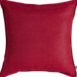 Kremmerhuset Putetrekk Herringbone 48x48cm rød| Putetrekk|Juletekstil