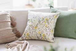 Kremmerhuset Putetrekk Markblomster 48x48cm| Putetrekk