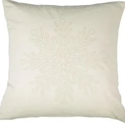 Kremmerhuset Putetrekk snøfnugg offwhite| Putetrekk|Juletekstil