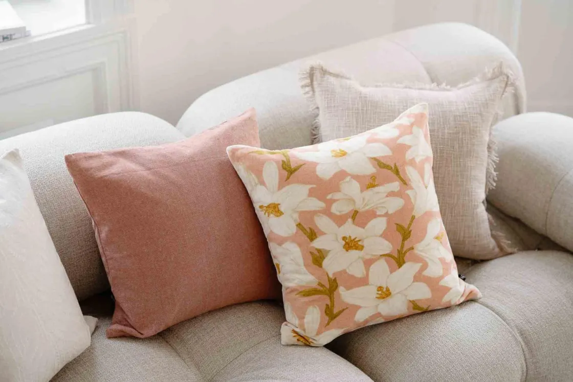 Kremmerhuset Putetrekk velur Lilje 48x48cm| Putetrekk