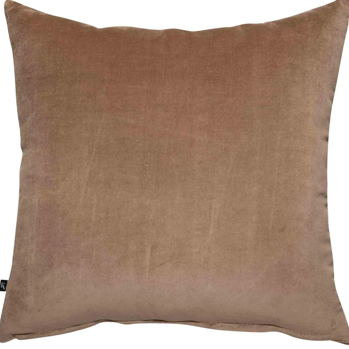 Kremmerhuset Putetrekk velur striper 48x48 cm, burgunder| Putetrekk