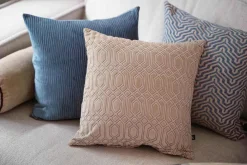 Kremmerhuset Putetrekk Waves 48x48 cm blå| Putetrekk