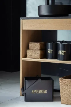 Kremmerhuset Rengjøringsboks sort| Bokser|Oppbevaring Og Kurver