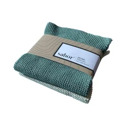 Kremmerhuset Sabor - Home Kjøkkenkluter 2-pk blå| Kjøkkentekstil