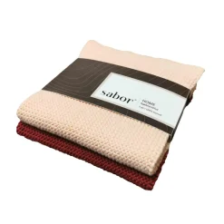 Kremmerhuset Sabor - Home Kjøkkenkluter 2-pk rosa| Kjøkkentekstil