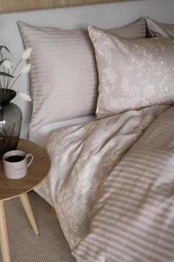 Kremmerhuset Sengesett Amalia Sateng 140x220 cm, beige| Gavetips