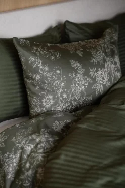 Kremmerhuset Sengesett Amalia Sateng 140x200 cm, grønn| Gavetips