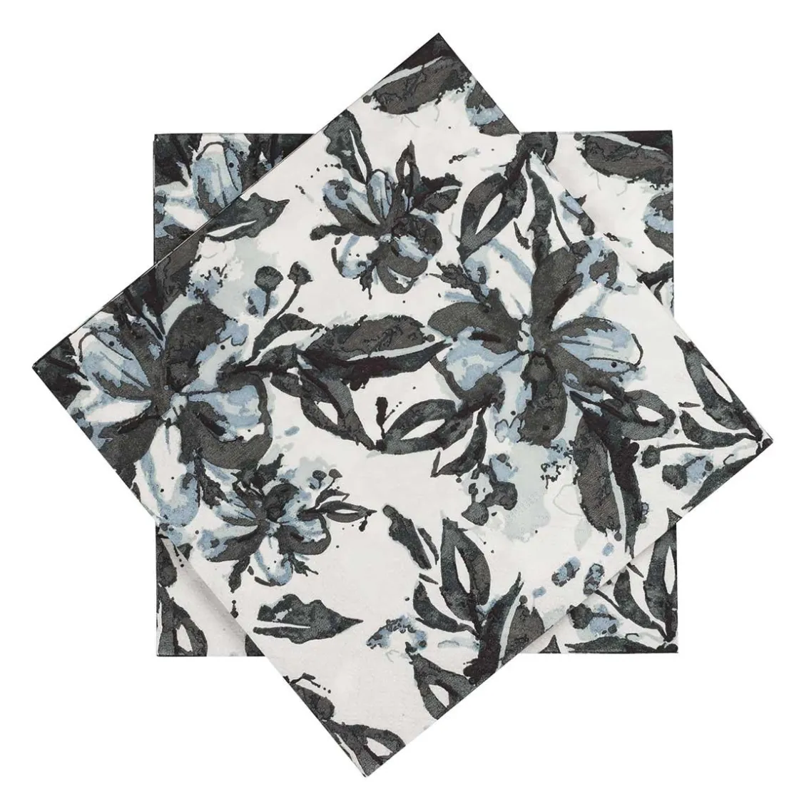 Kremmerhuset Serviett blå blomst| Servietter