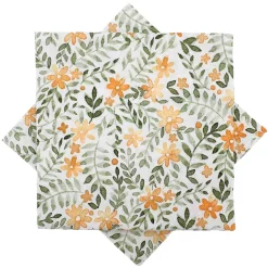 Kremmerhuset Serviett blomster harmoni gul| Servietter