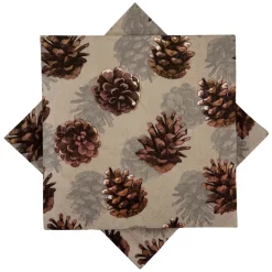 Kremmerhuset Serviett Kongle beige| Servietter|Juleservietter