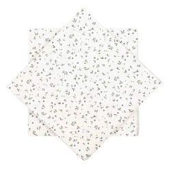 Kremmerhuset Serviett småblomster beige/hvit| Servietter