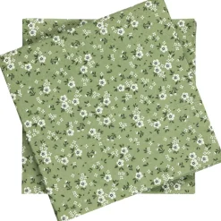 Kremmerhuset Serviett småblomster grønn| Servietter