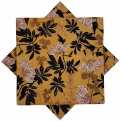 Kremmerhuset Serviett Sommerfugl oker| Servietter