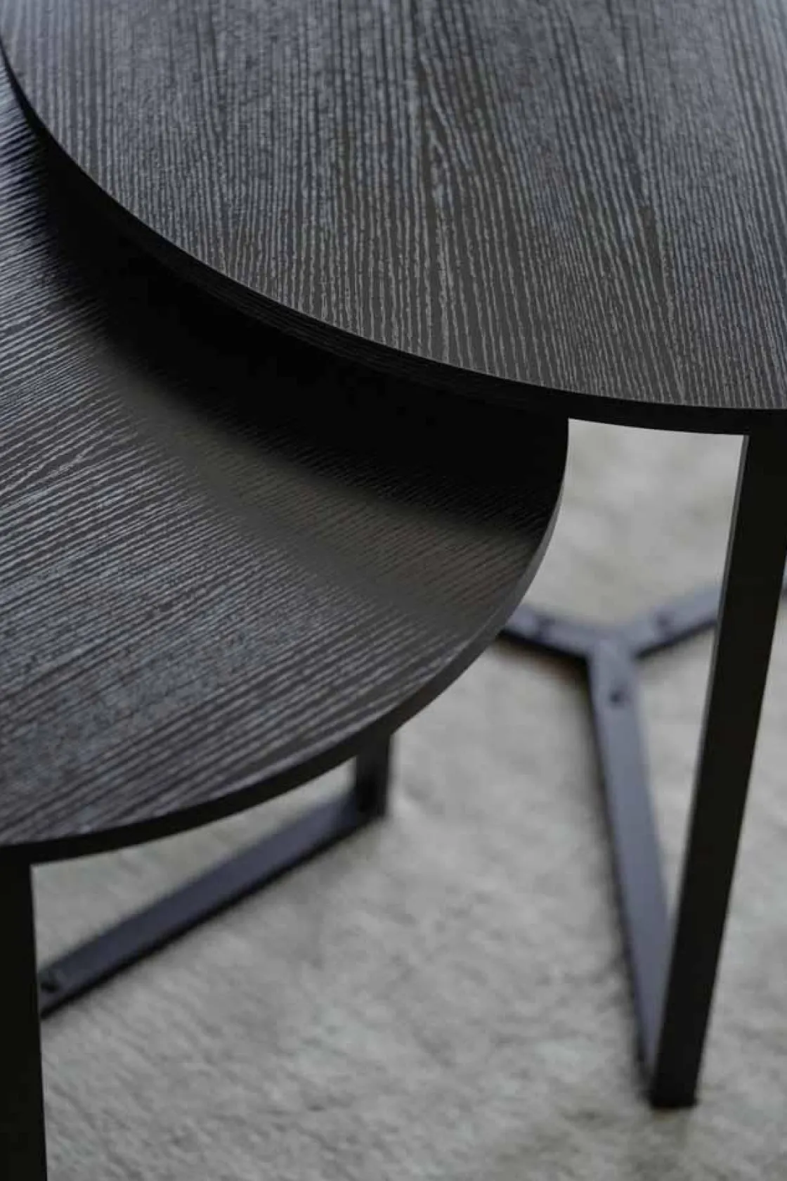 Kremmerhuset Sofabord Naima sort rund Ø56cm| Bord