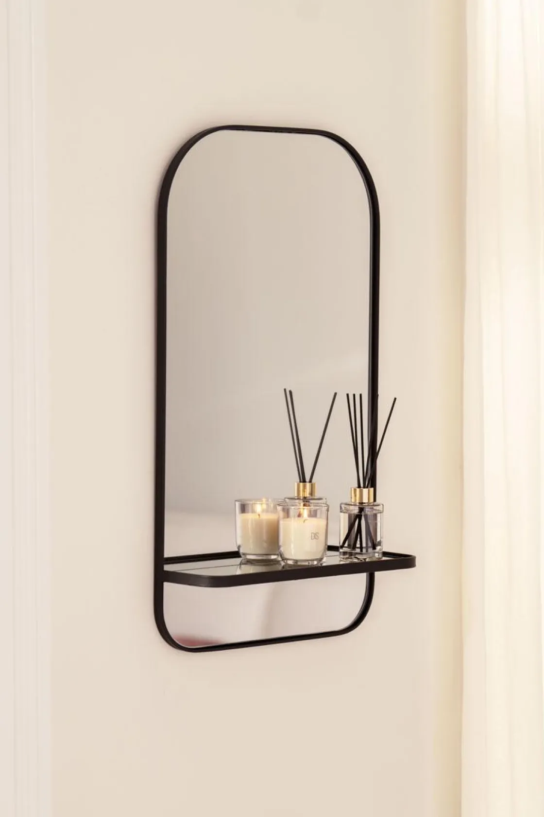 Kremmerhuset Speil Elliot med hylle 40x70cm| Speil