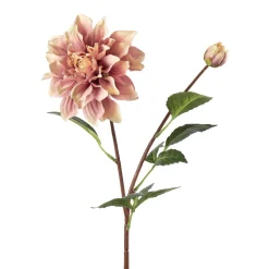 Kremmerhuset Stilkblomst Dahlia 70 cm rosa| Kunstige Blomster
