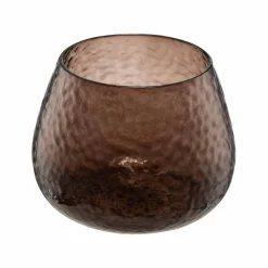 Kremmerhuset Telysestake Glimre 7,5 cm mørk brun| Lykter|Lysestaker