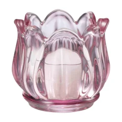 Kremmerhuset Telysholder Flora 5,5 cm Rosa| Lykter|Lysestaker