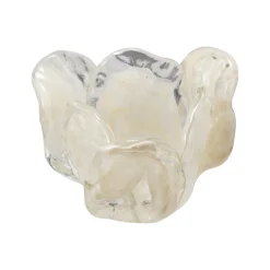 Kremmerhuset Telysholder Flow 7 cm creme| Lysestaker