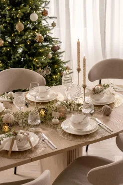 Kremmerhuset Telysholder Glitter Gull 8 cm| Lykter|Julelys Og Lysestaker