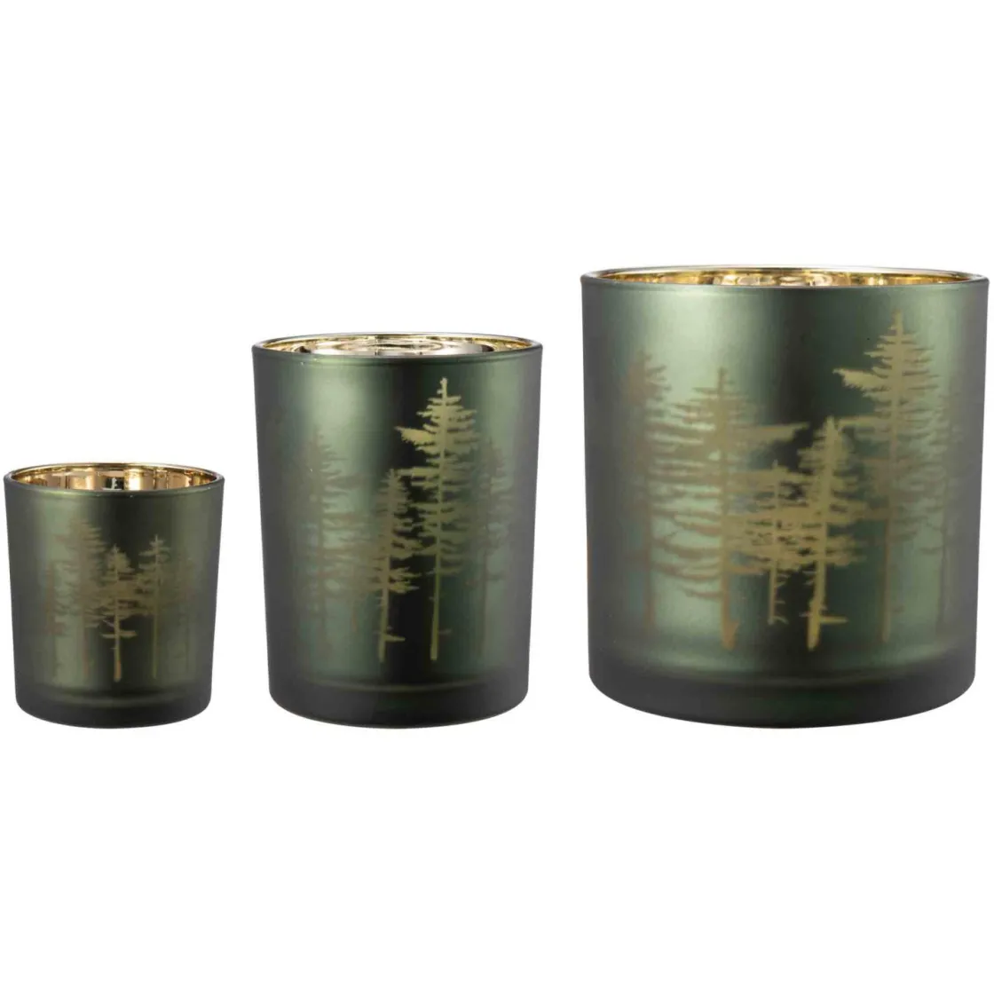 Kremmerhuset Telysholder skog 15 cm| Lykter|Julelys Og Lysestaker